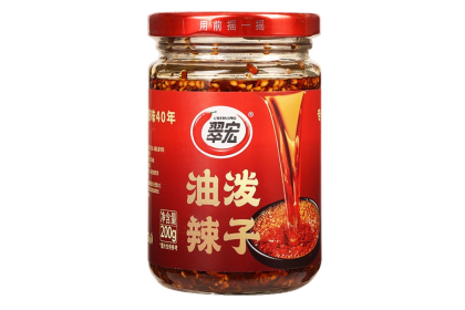 Cuihong Spicy Chili Oil 翠宏油泼辣子 200GM（VIP会员价：RM9.80）
